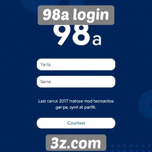 Visão geral do site 98a login e seus serviços